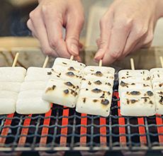 焼き風景