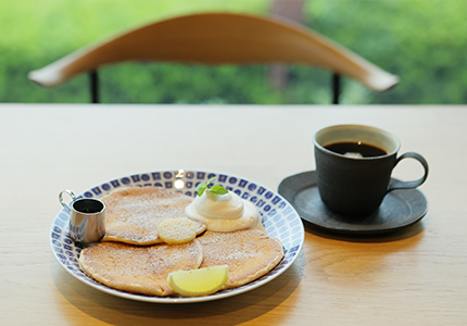 バターミルクパンケーキセット