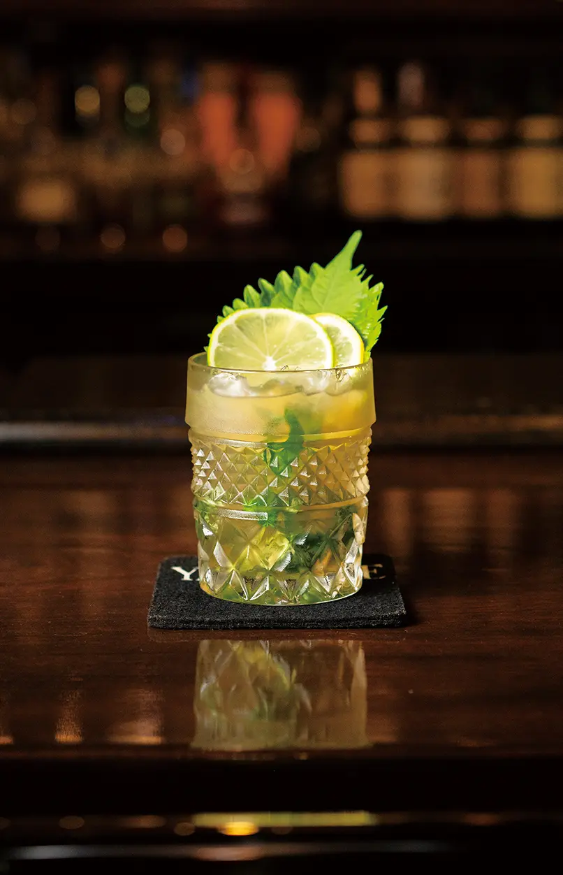 『碧Ao』の大葉のモヒート