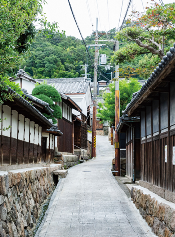 太平寺地区の街並み >Streets of the Taiheiji District