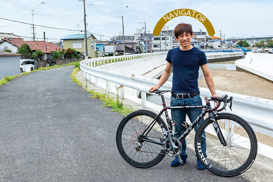 立ち寄りも楽しい海浜ルート　A seaside route that is fun to drop in for a visit