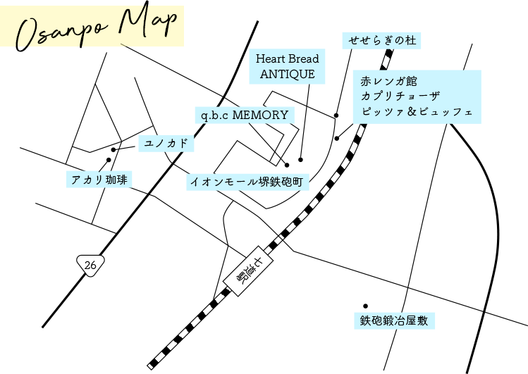 osanpo map