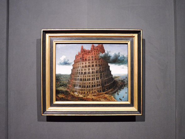 ピーテル・ブリューゲル１世「バベルの塔」1568年頃　油彩、板　Museum BVB, Rotterdam,the Neteherlands