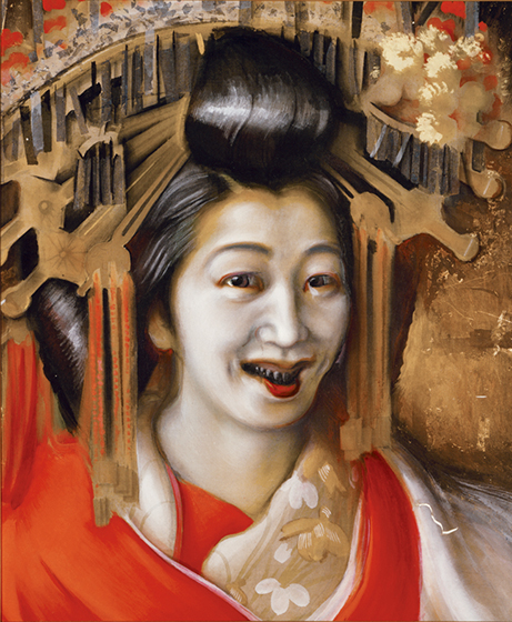 稲垣仲静『太夫』大正８年（1919）頃　京都国立近代美術館