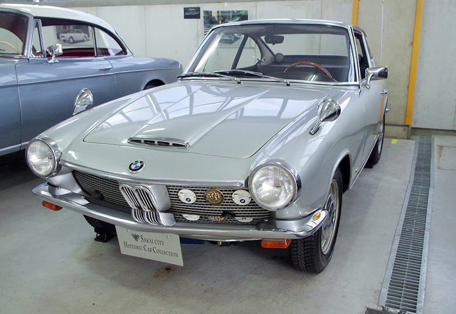1986年式、生産台数1255台の「BMW1600GT GLAS」（26日・堺市内）