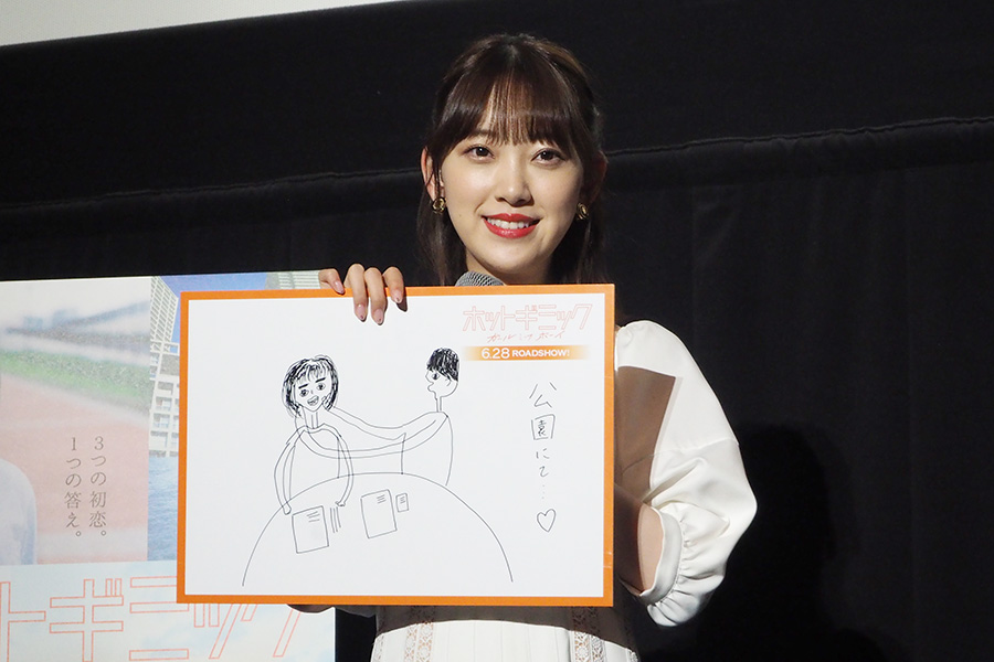 初主演の堀未央奈「人類初でしたっけ？」 | Lmaga.jp