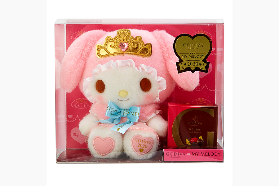 GODIVAとハローキティ、マイメロディのバレンタインギフトが1/9