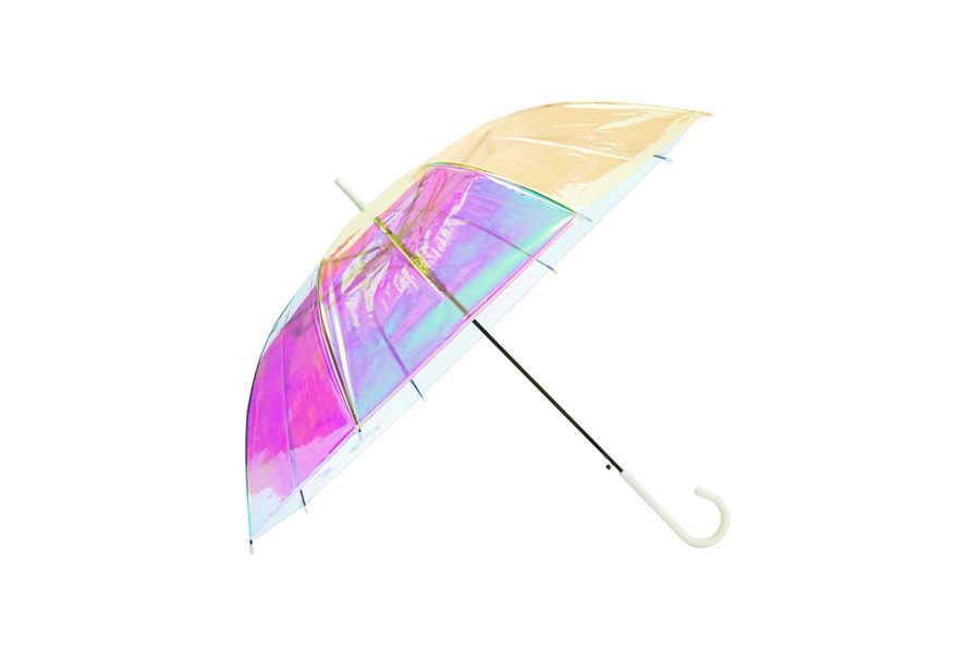 傘のパーツは白で統一