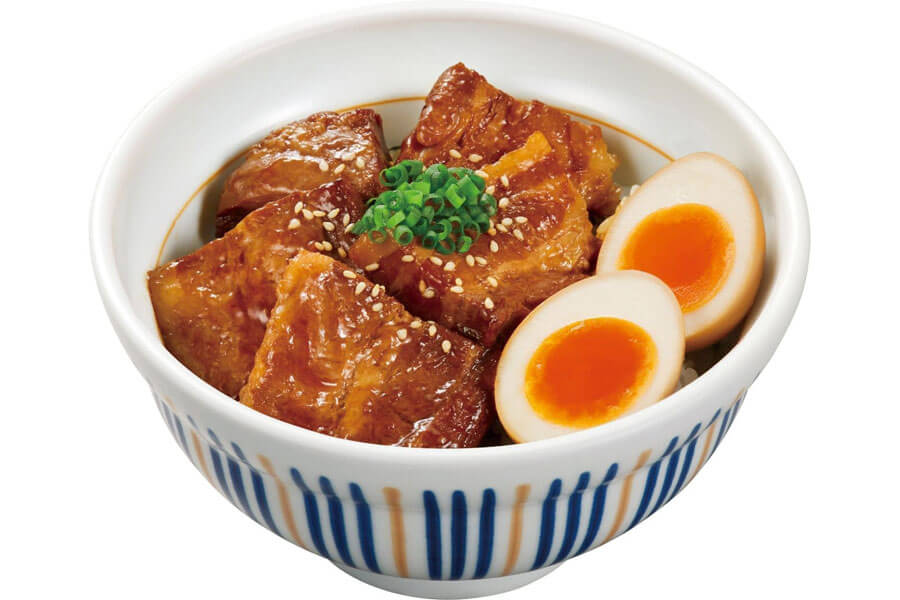 なか卯の豚角煮丼に煮卵がトッピング 絶対おいしいやつ Lmaga Jp