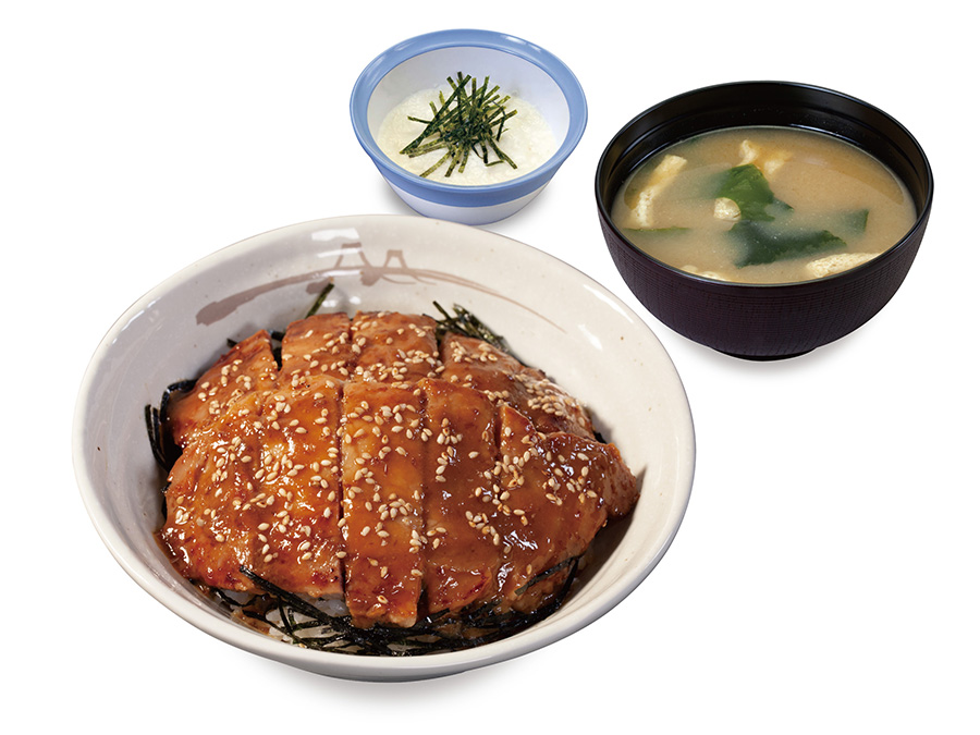松屋「味噌漬けトンテキ丼」（小鉢はとろろ）７３０円