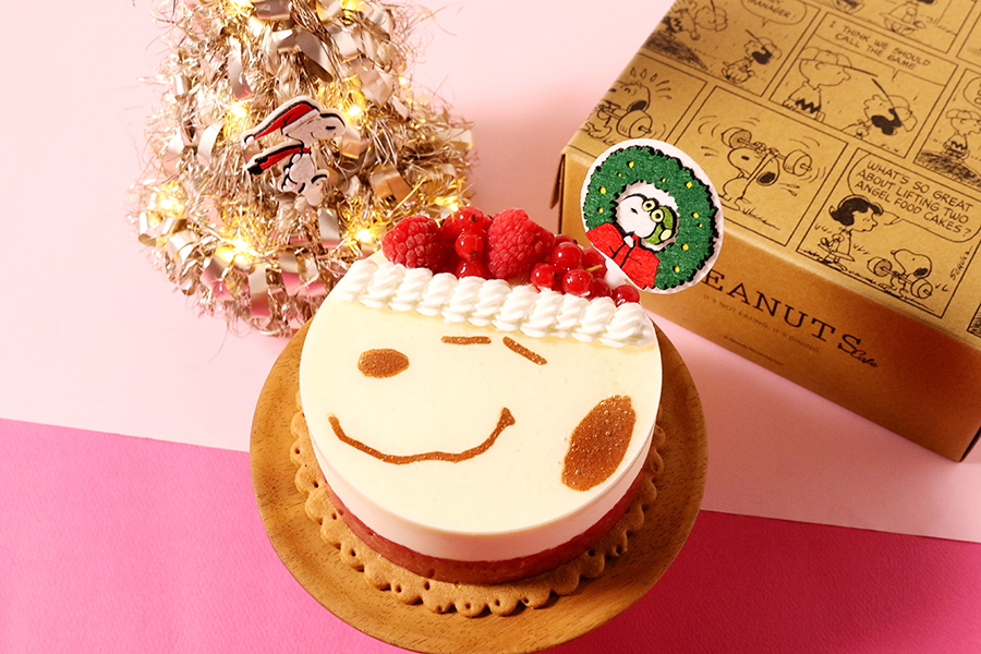 超かわいい スヌーピーがサンタになったクリスマスケーキ Lmaga Jp