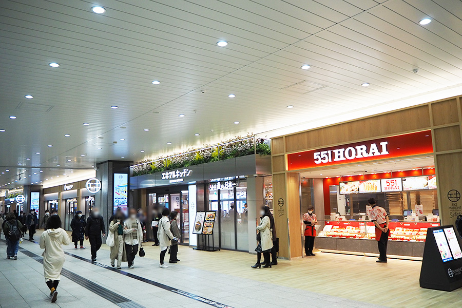 「ＪＲ新大阪駅」３階東改札外にオープンする、駅ナカ商業施設「エキマルシェ新大阪Sotoe」