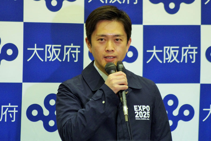 大阪・吉村知事（写真は3月31日）