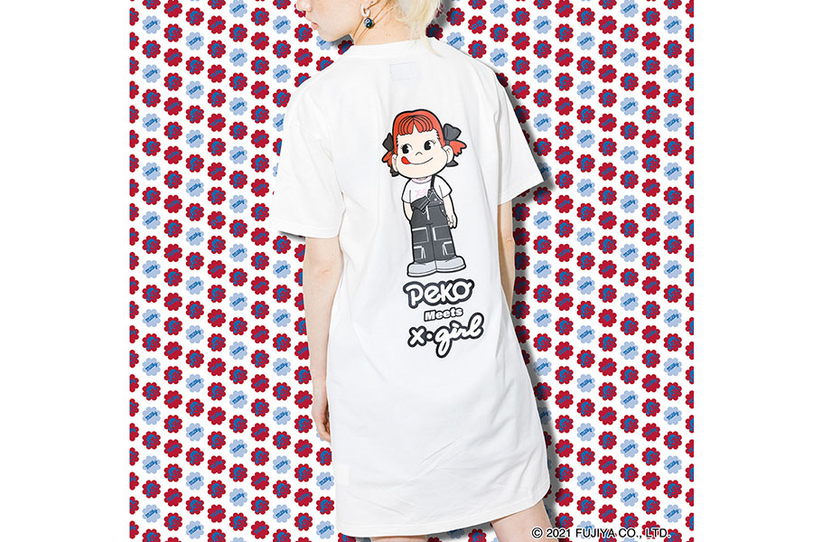 X-girl × PEKO S/S TEE DRESS　7150円