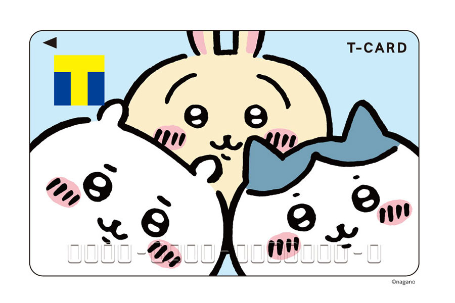 「Tカード（ちいかわ）」（発行手数料：550円） (C)nagano