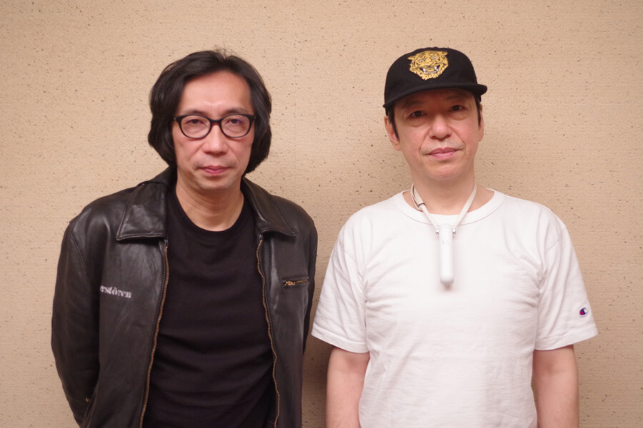 『関西演劇祭』スペシャルサポーターの行定勲監督（左）とフェスティバル・ディレクターの板尾創路