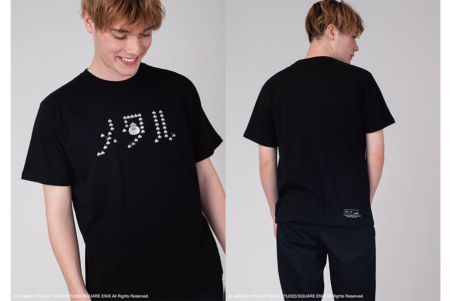 Tシャツ「ドラゴンクエスト DQ+g Tシャツ メタルモンスター」2200円