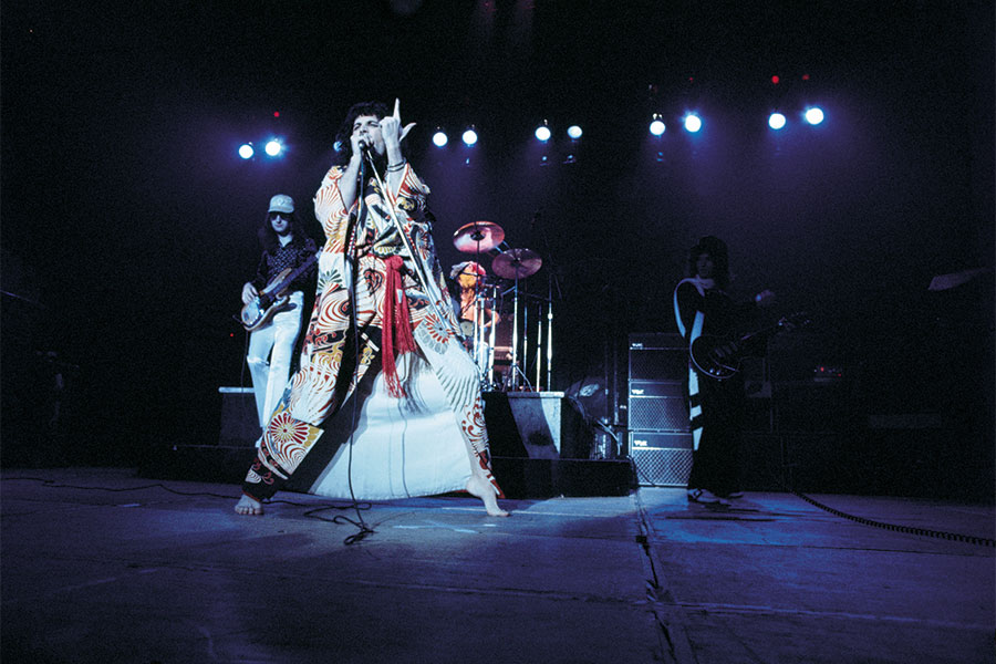 1976年 2 回目の来日公演 Photo:Koh Hasebe/Shinko Music