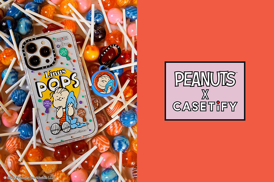 スマホケースブランド「casetify 」と世界的アニメ「ピーナッツ」がコラボした限定コレクション