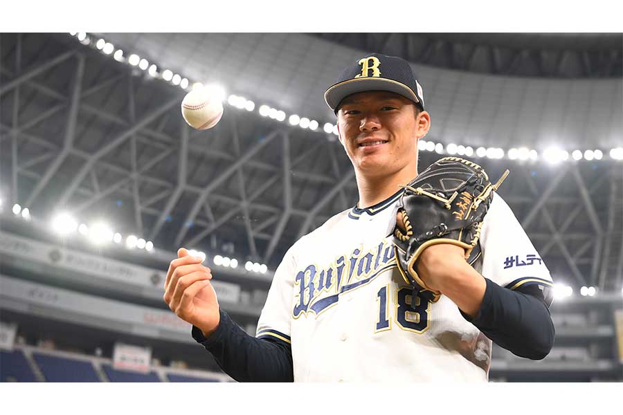 オリックスバファローズ　山本由伸選手　ユニフォーム