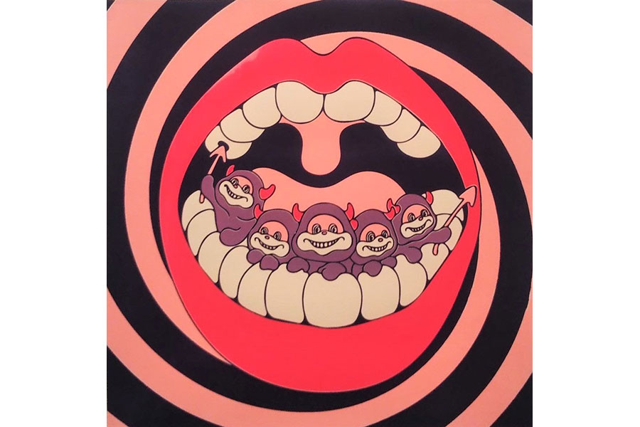 池田 凪沙「むし歯　」（大阪で活躍する若手アーティストにスポットを当てた展示から）