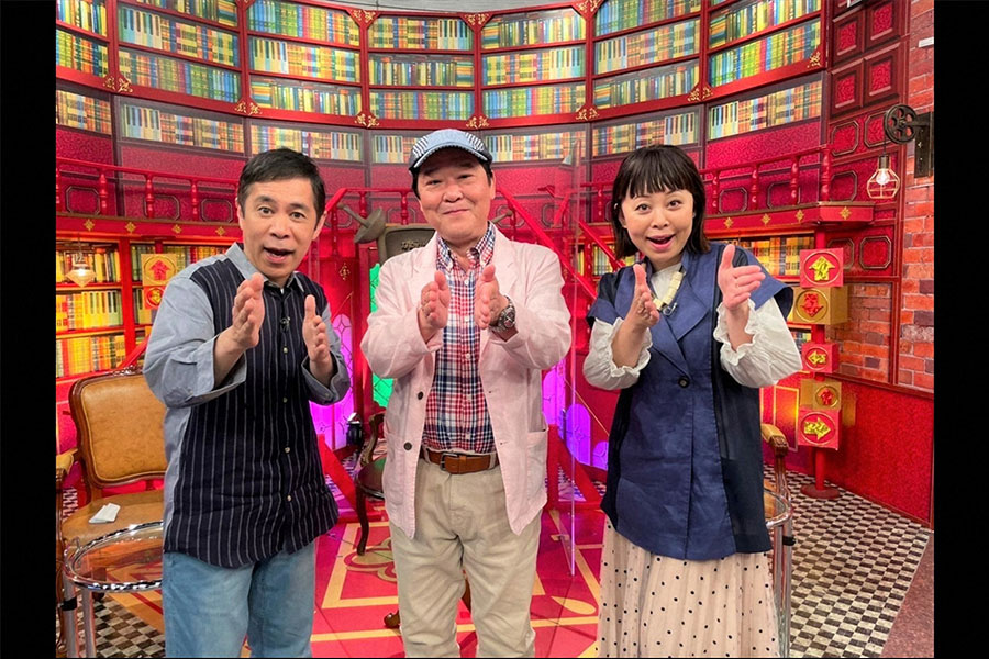 左から岡村隆史、上島竜兵、なるみ(C)ABCテレビ