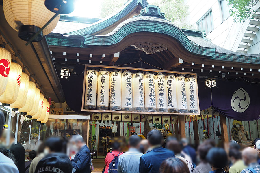 大阪「少彦名神社」でおこなわれている『神農祭』（22日・大阪市内）