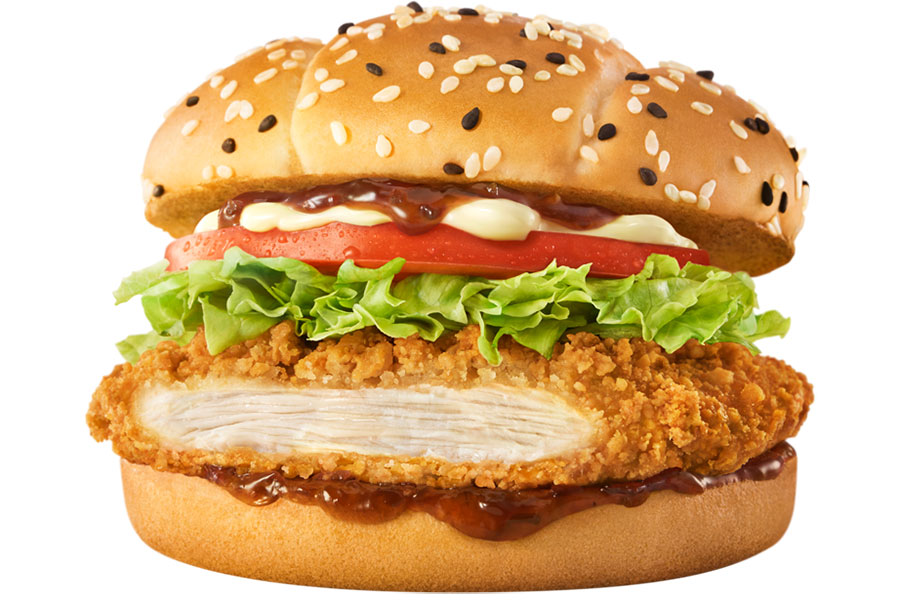 マクドナルドの新作バーガー「油淋鶏チキン」（440円〜）