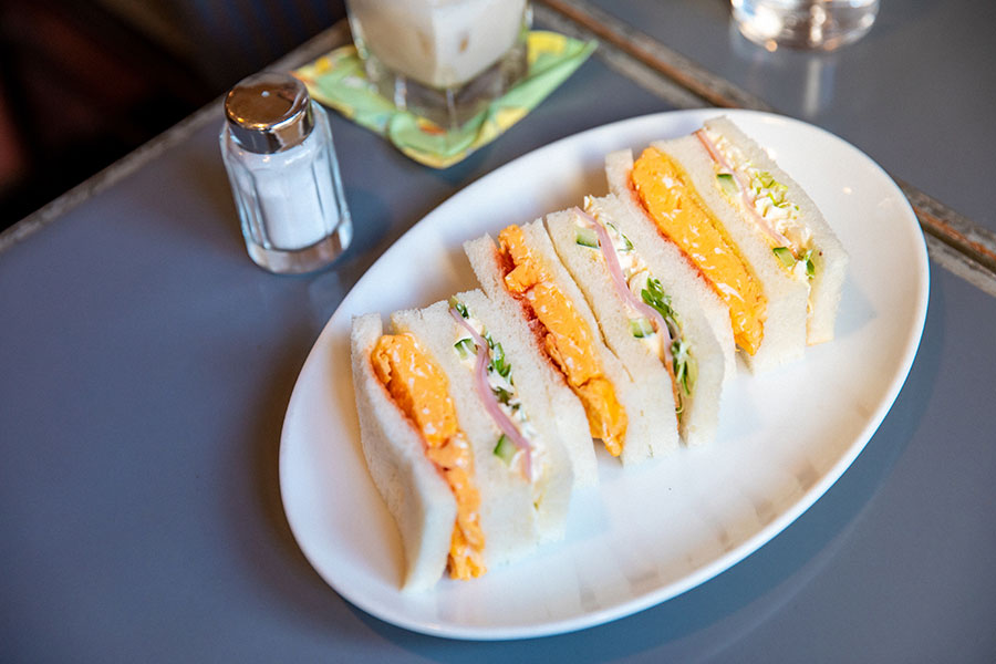 「コロラド祇園店」で西川忠志がお気に入りのサンドイッチ