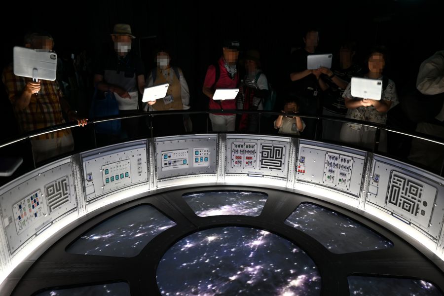 最後は、宇宙から観たカナダを体験(撮影5月20日:大阪・関西万博)