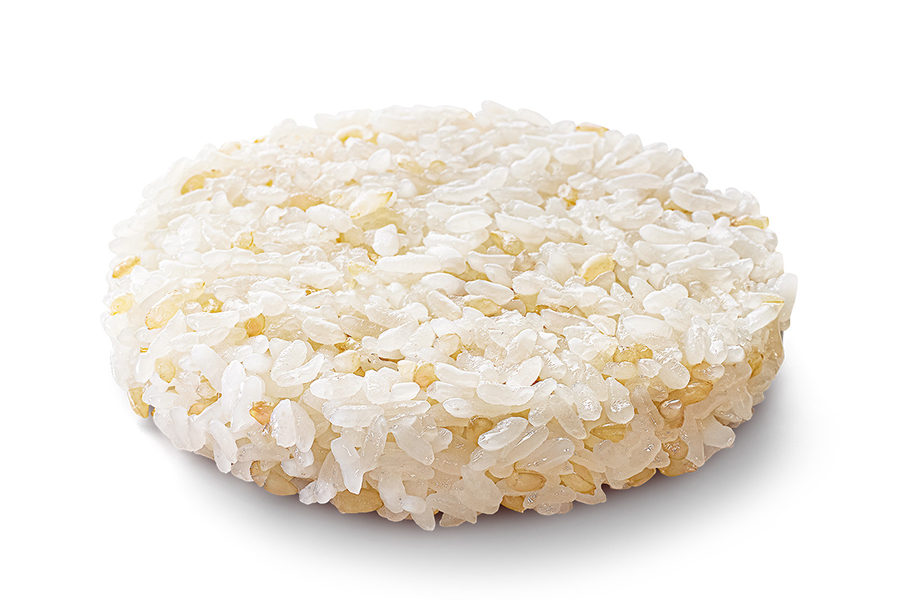 一粒一粒の輪郭がはっきりとし、つるっとした喉越しとお米本来の甘さが味わえる「特製ライスパティ」