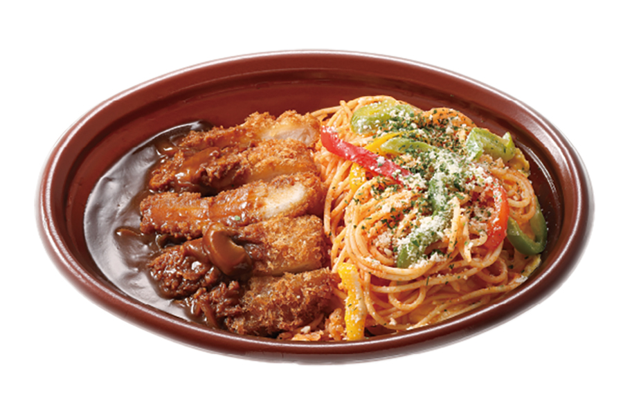 大丸京都店『第24回 どんぶりグランプリ』で販売される歴代2位の「トルコライス」(1112円/神戸開花亭)