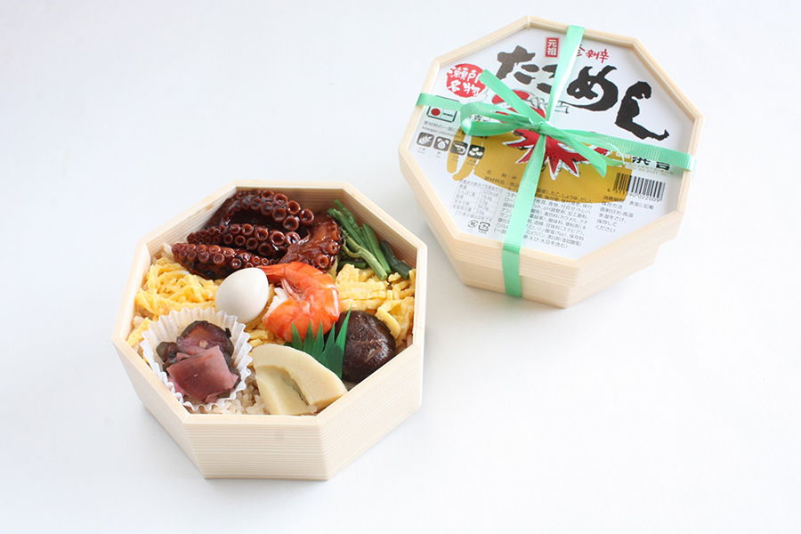 「元祖珍辨 たこめし」(1,280円/広島県三原駅 浜吉)