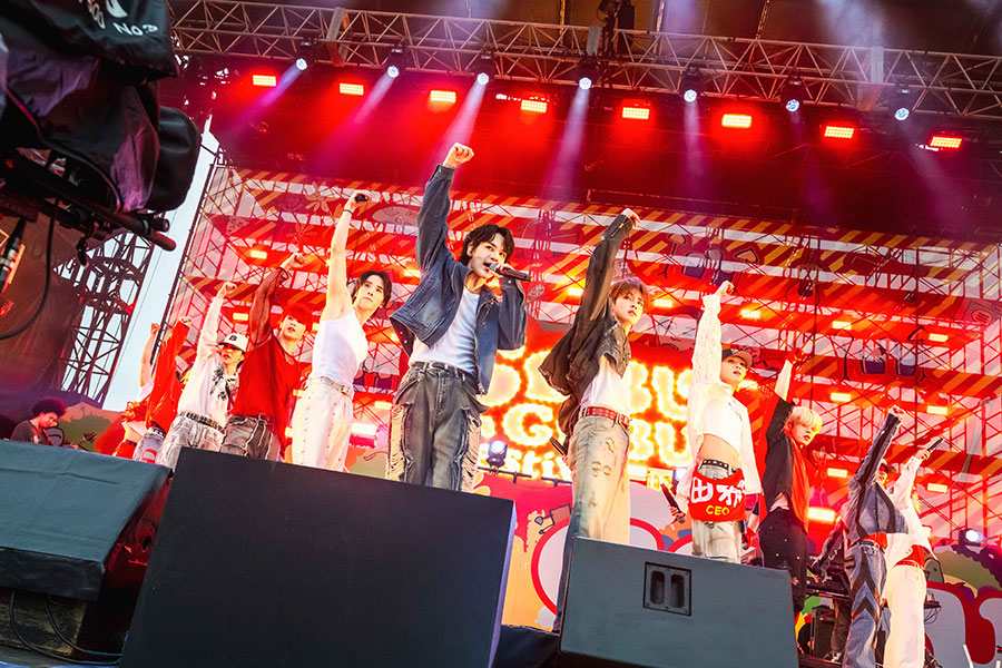 『ごぶごぶフェスティバル2025』にて、JO1(5月11日・万博記念公園)(C)GOBU GOBU Festival 撮影:ハヤシマコ