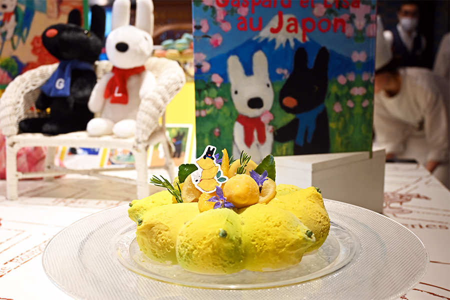 百田シェフの自信作「レモンフェスタ」(ヒルトン大阪)