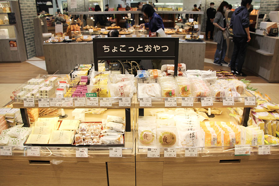 「ちょこっとおやつ」というネーミングもいい