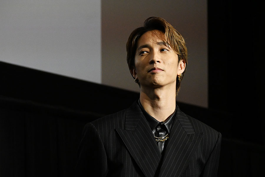 『I, KILL』の舞台挨拶で会場の笑いを何度も勝ち取った田中樹(5/21・大阪市内)