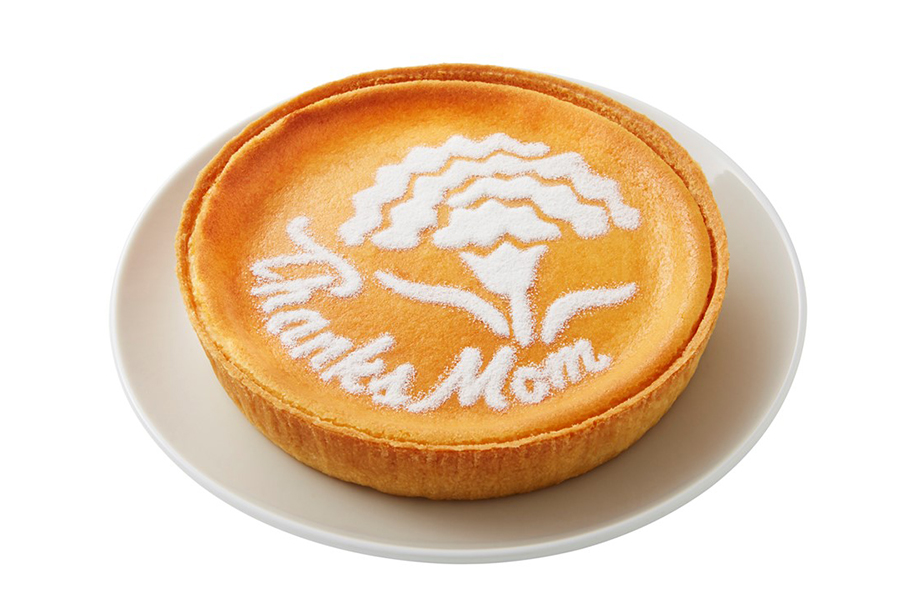モロゾフの母の日ケーキ「マザーズデー デンマーククリームチーズケーキ」(1296円)