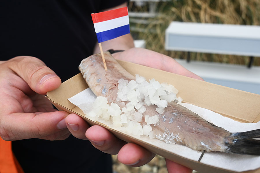 オランダパビリオンで買えるハーリング