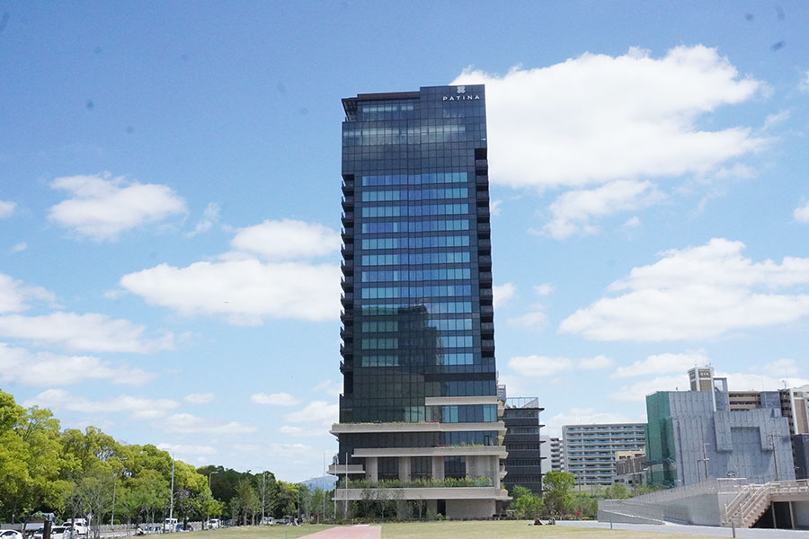 5月1日に開業する「パティーナ大阪」外観