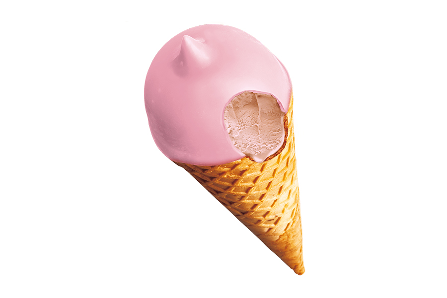 セブン‐イレブン限定「ハーゲンダッツ クリーミーコーン ミックスベリーワッフル」(税抜き383円)