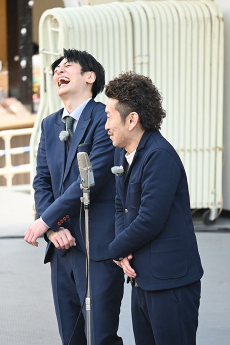 大阪の遊園地・ひらかたパークに登場したツートライブ(2025年2月撮影)