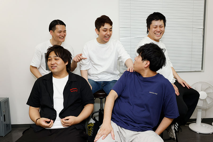 『マンゲキ10周年Premium Live』後の囲み取材にて