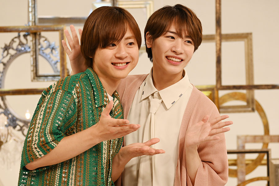 「岡くんがこんなに緊張しているのを初めて見ました」と浦もコメント(6/26・大阪市内)