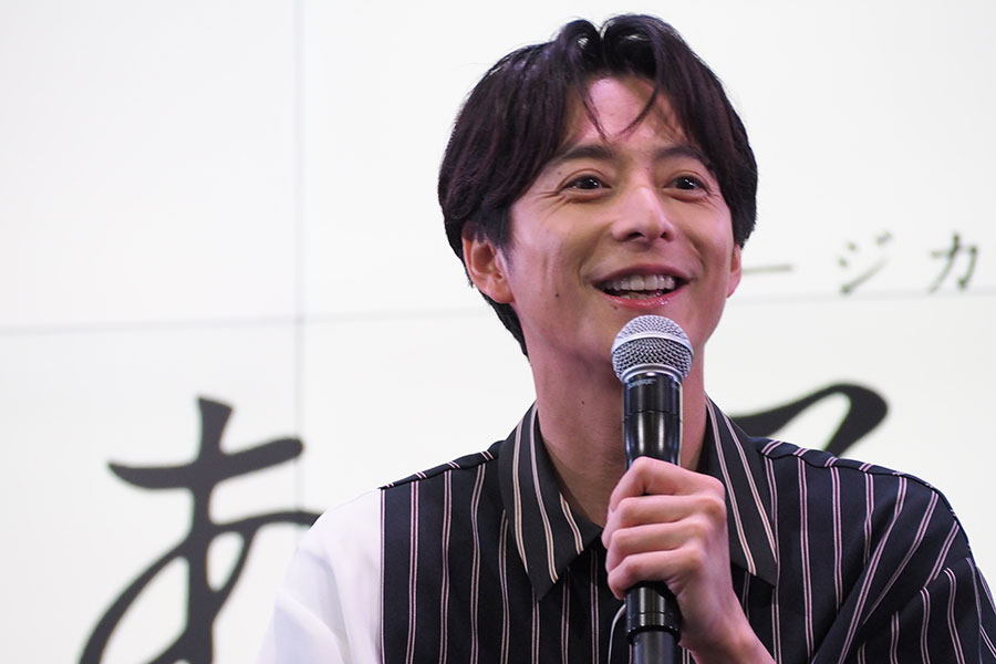 ミュージカル『ある男』の取材会に出席した小池徹平(6月13日・大阪市内)
