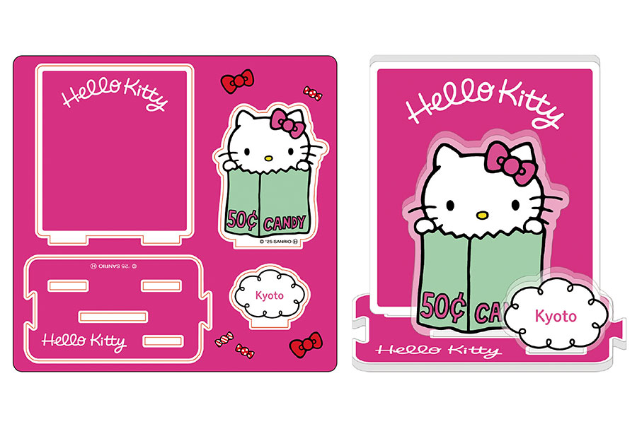 京都展限定グッズ付きチケットグッズ ※画像はイメージです Ⓒ 2025 SANRIO CO., LTD. APPROVAL NO. SP660004