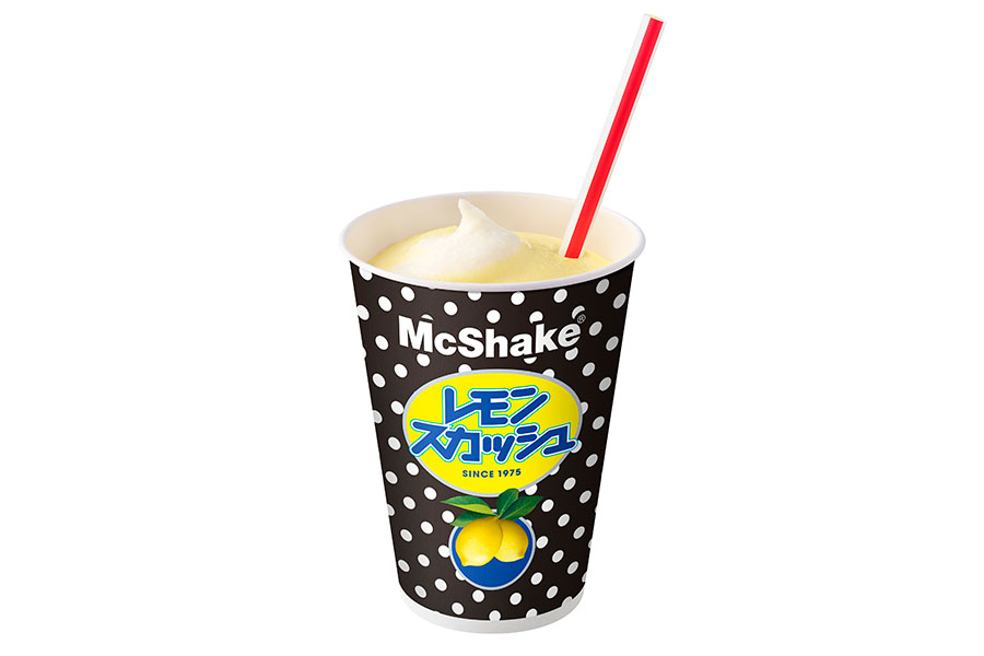 マックシェイク® レモンスカッシュ(Sサイズ180円~、Mサイズ250円~)