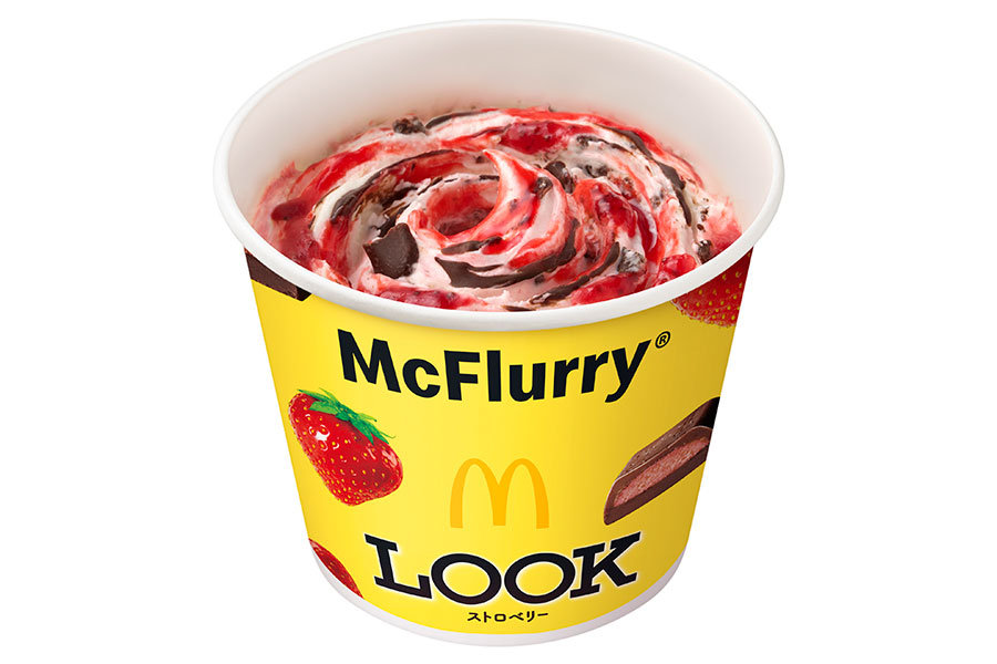 マックフルーリー® LOOKストロベリー(350円〜)