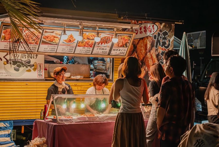 出店グルメのイメージ