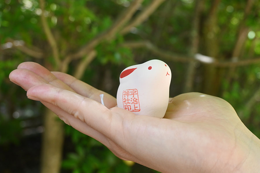 かわいい! うさぎのお守り